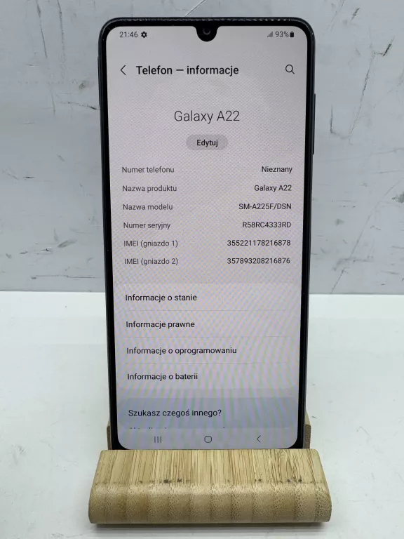 TELEFON SAMSUNG GALAXY A22 4GB/64GB