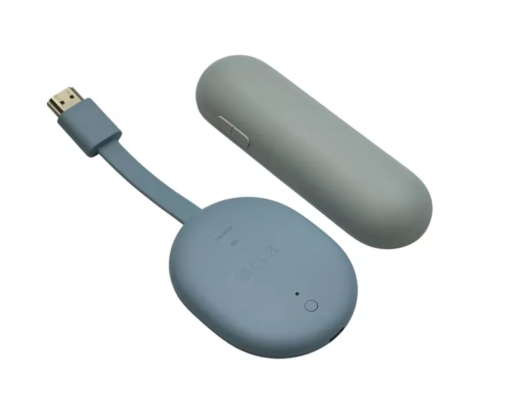 PRZYSTAWKA DO TELEWIZORA GOOGLE TV CHROMECAST 4.0 4K LIGHT BLUE 60FPS