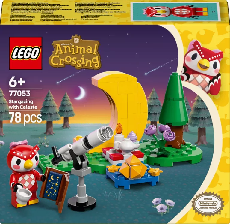 LEGO ANIMAL CROSSING 77053 OBSERWACJA GWIAZD Z CELESTE