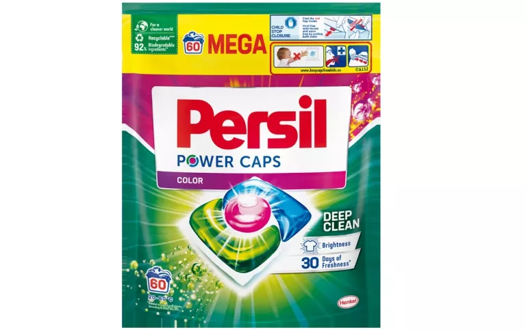 PERSIL POWER CAPS KAPSUŁKI DO PRANIA KOLORU MEGA 60 SZT