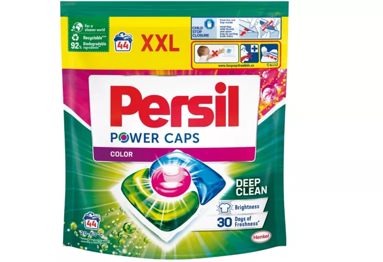 PERSIL XXL POWER CAPS COLOR KAPSUŁKI DO PRANIA KOLORÓW 44 SZT.