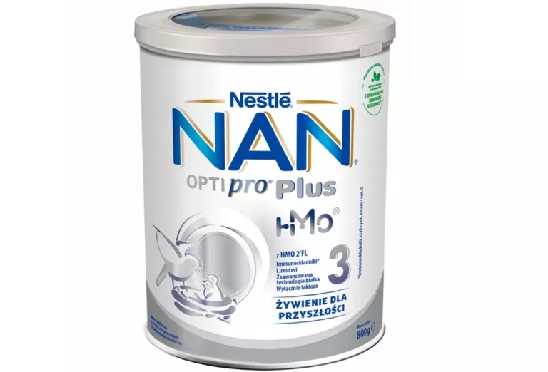 MLEKO MODYFIKOWANE  NAN OPTIPRO PLUS 3 HMO PO 1.R.Ż 800G