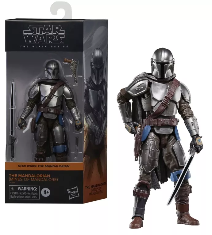 THE MANDALORIAN - MANDO (MINE OF MANDALORE) - FIG. BLACK SERIES 15CM