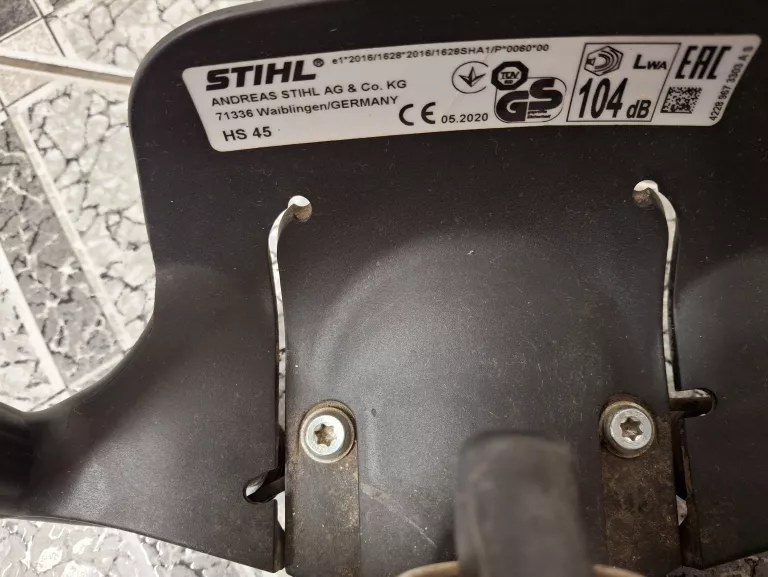 NOŻYCE DO ŻYWOPŁOTU SPALINOWE STIHL HS 45