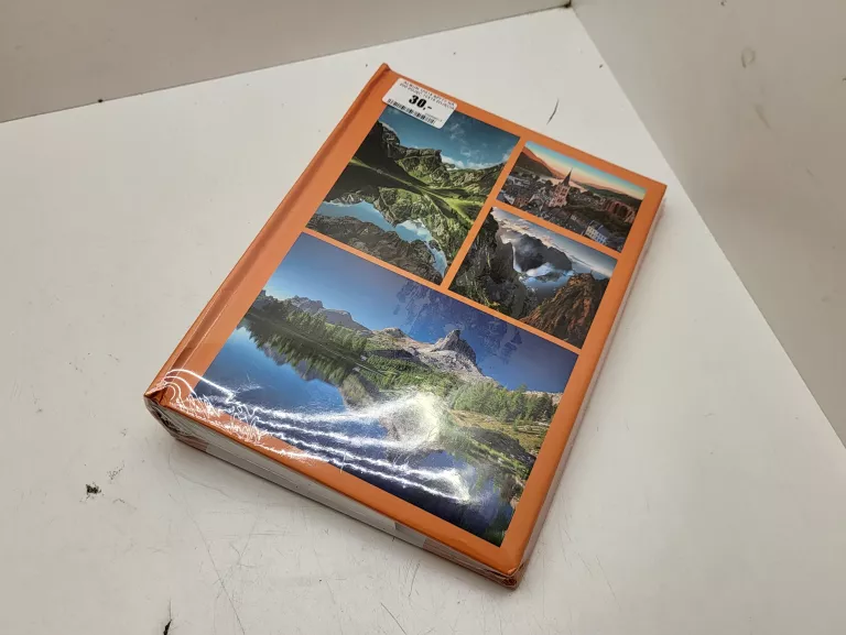 ALBUM 10X15 SZYTY NA 200 ZDJĘĆ 10X15 ZDJĘCIA POMARAŃCZOWY