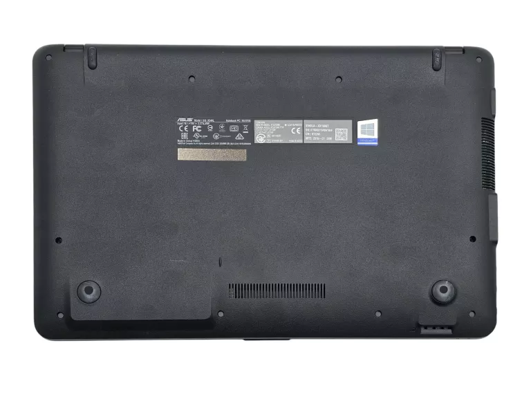 LAPTOP ASUS X540L 15,6 " INTEL CORE I3-5005 4GB RAM 256GB SSD WIN10 HOME