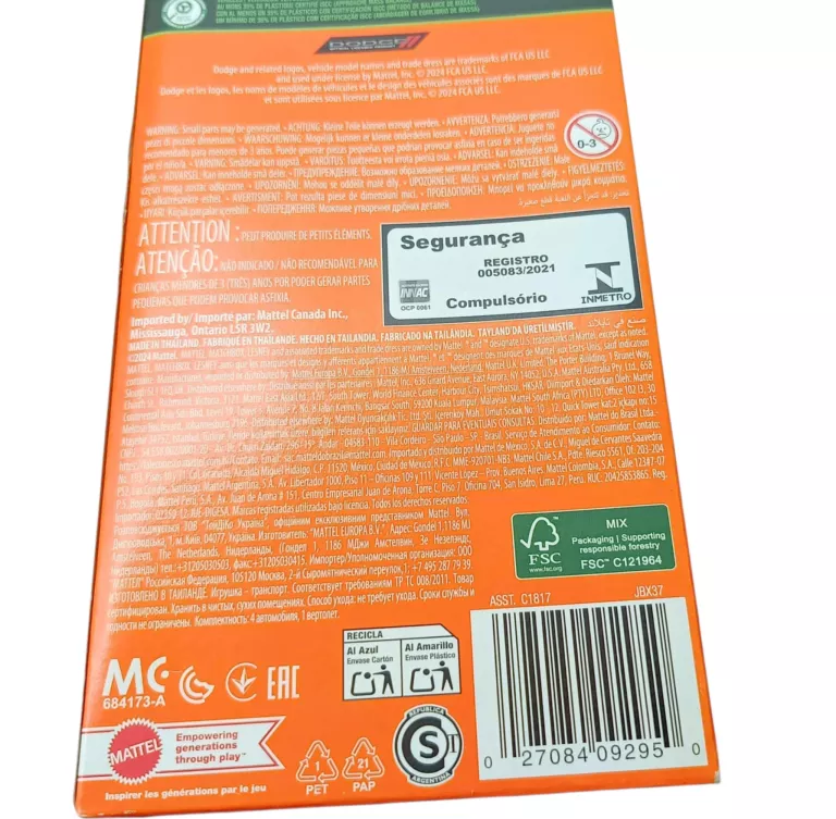 MATCHBOX SAMOCHODZIKI METALOWE MATTEL 5W1 MIX