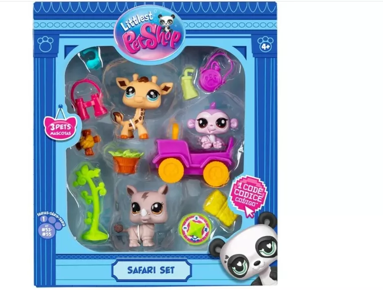 LITTLEST PET SHOP ZESTAW SAFARI 3