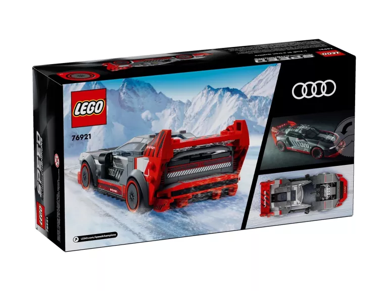 KLOCKI LEGO 76921 SPEED CHAMPIONS - WYŚCIGOWE AUDI S1 E-TRON QUATTRO