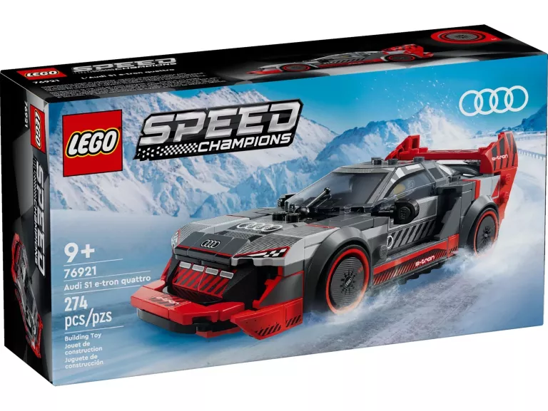 KLOCKI LEGO 76921 SPEED CHAMPIONS - WYŚCIGOWE AUDI S1 E-TRON QUATTRO