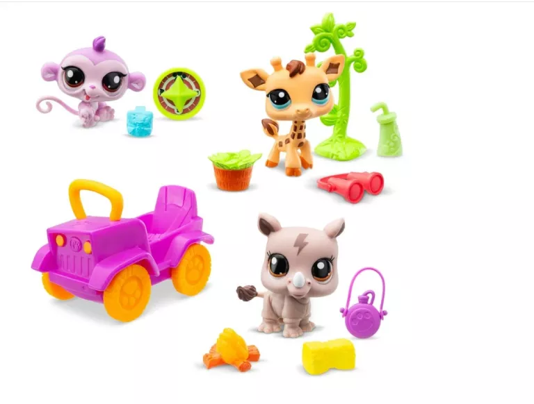 LITTLEST PET SHOP ZESTAW SAFARI 3
