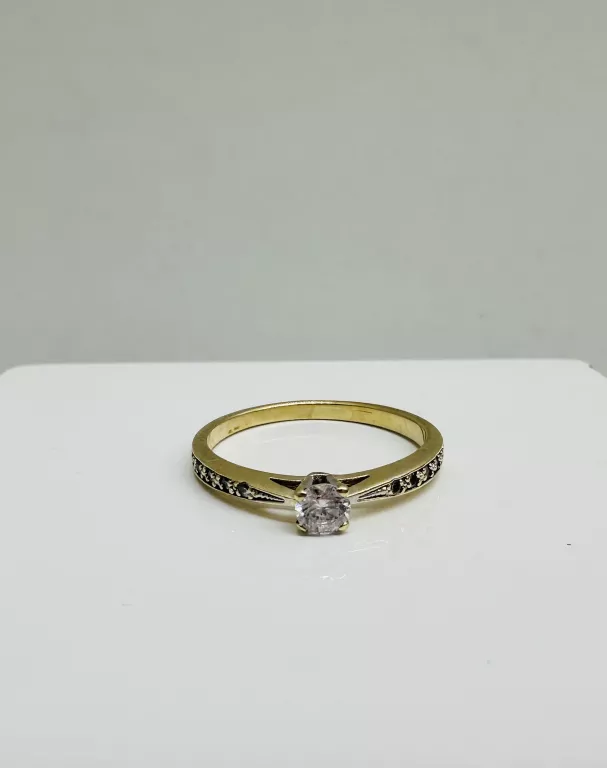 PIĘKNY ZŁOTY PIERŚCIONEK PR:333 R:12