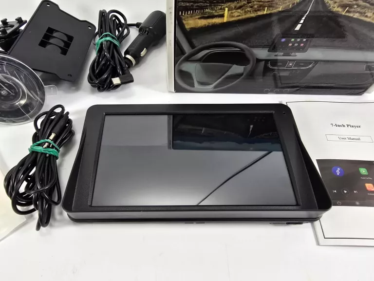 CAMECHO PRZENOŚNE BEZPRZEWODOWE RADIO SAMOCHODOWE CARPLAY Z SYSTEMEM ANDRO