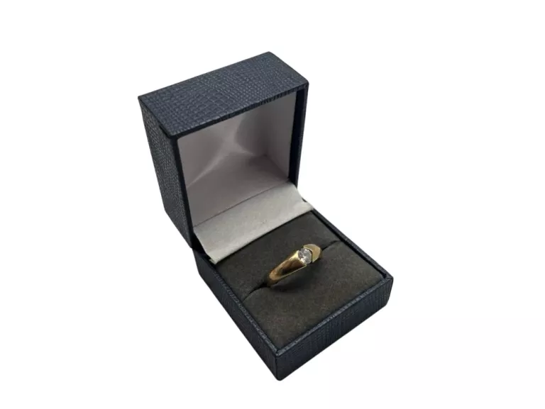 ZŁOTY PIERŚCIONEK Z CYRKONIĄ I P 333 I W 2,50 G I R 17 I