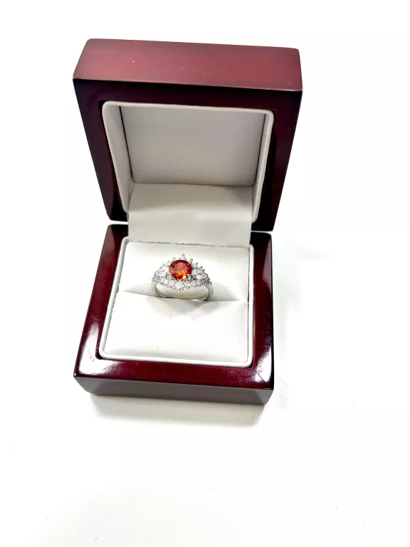 SREBRNY PIERŚCIONE Z OCZKIEM R15/ 925