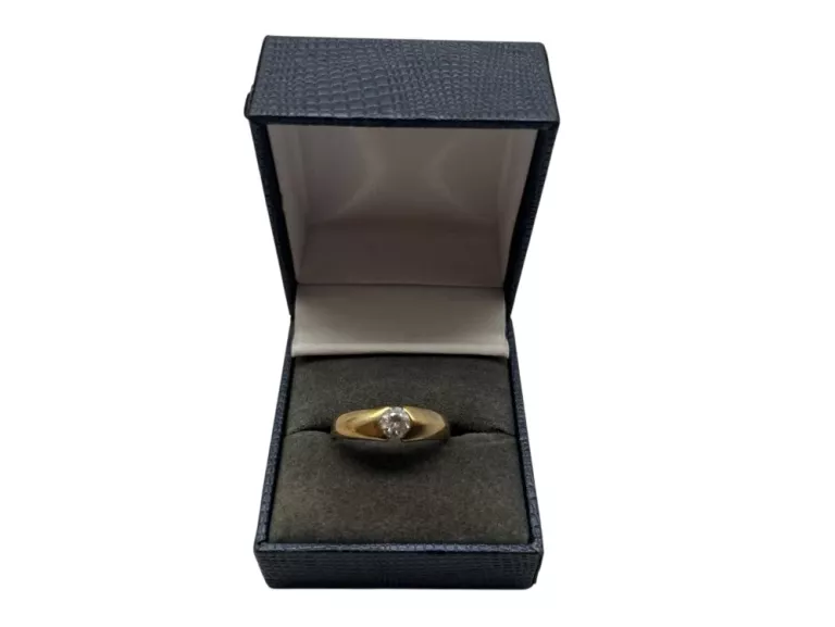 ZŁOTY PIERŚCIONEK Z CYRKONIĄ I P 333 I W 2,50 G I R 17 I