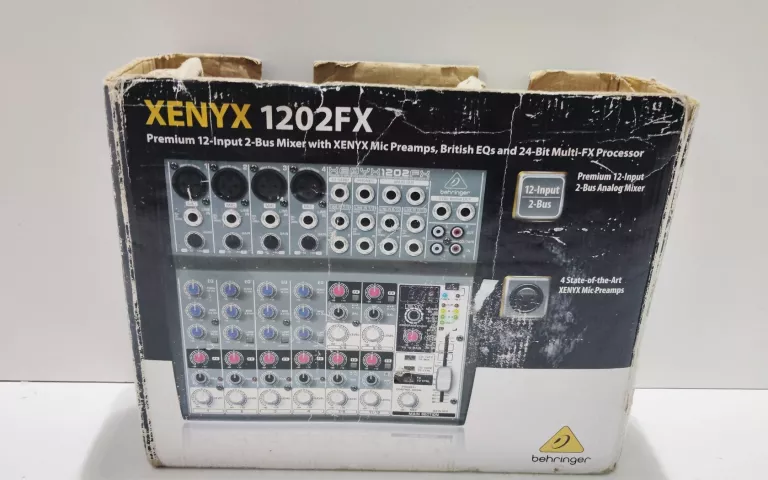 MIKSER BERINGER XENYX 1202FX