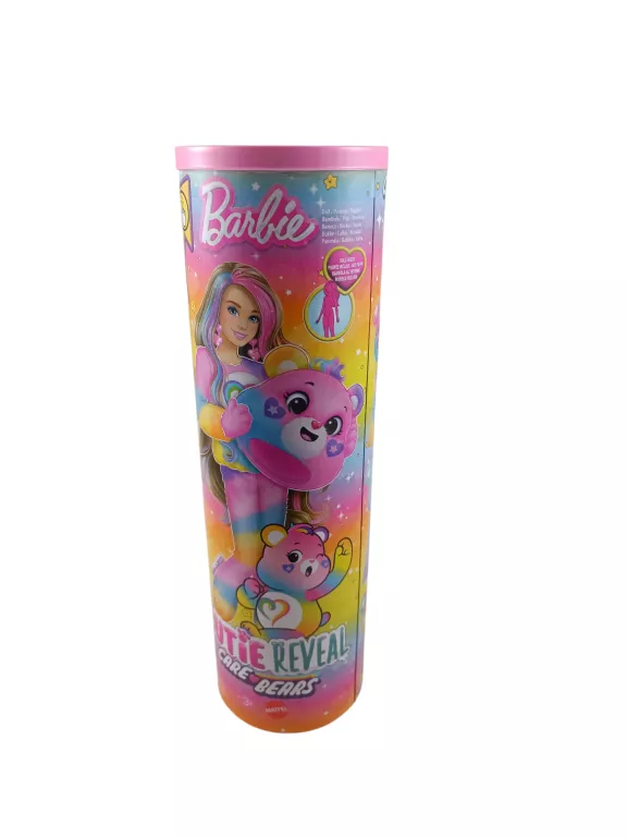 BARBIE POP REVEAL CARE BEARS RÓŻOWY