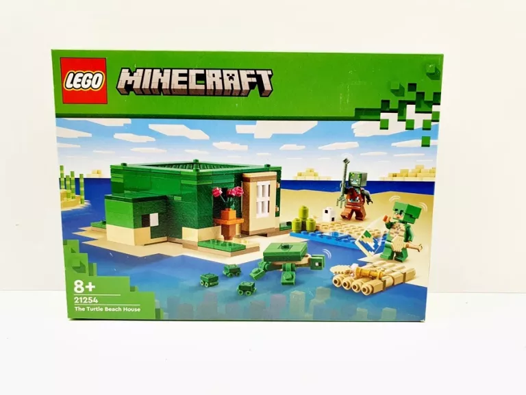 LEGO MINECRAFT 21254 DOMEK NA PLAŻY ŻÓŁWI