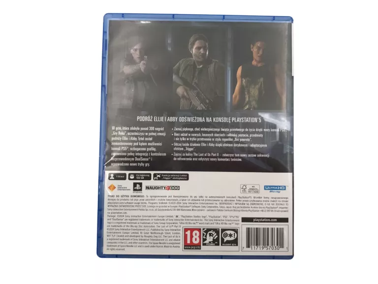 GRA PS5 THE LAST OF US PART II REMASTERED