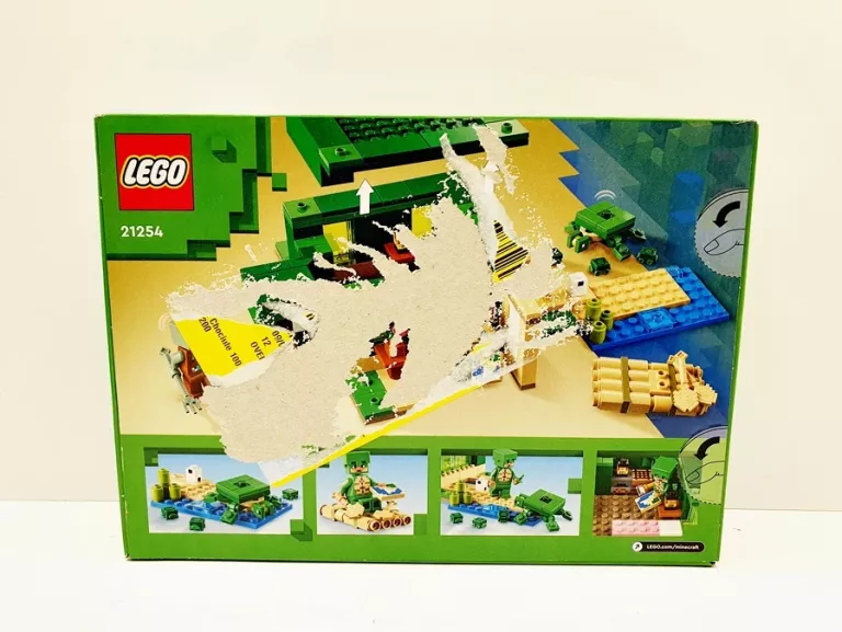 LEGO MINECRAFT 21254 DOMEK NA PLAŻY ŻÓŁWI