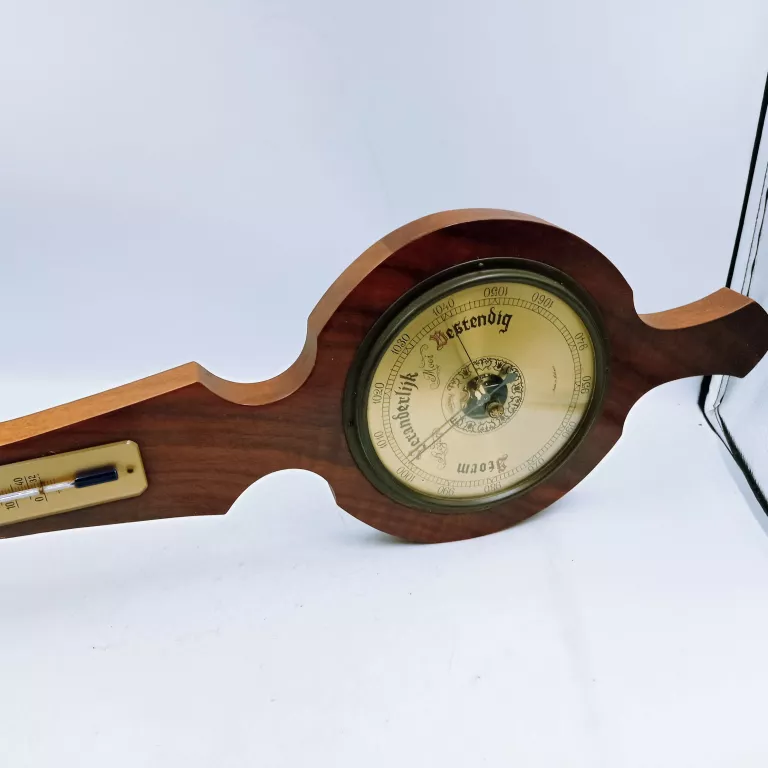 BAROMETR W DREWNIE HOLENDERSKI