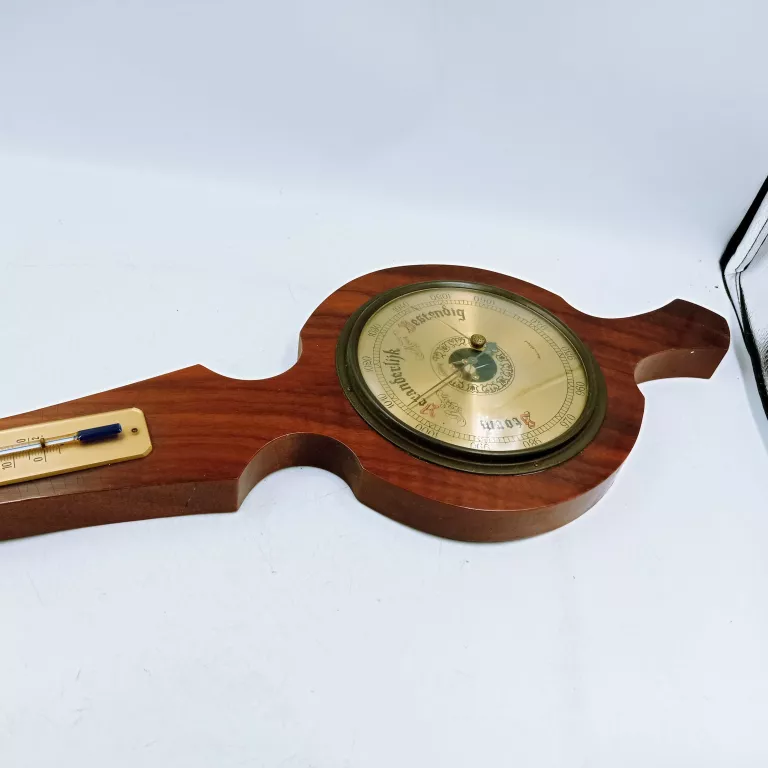 BAROMETR W DREWNIE HOLENDERSKI