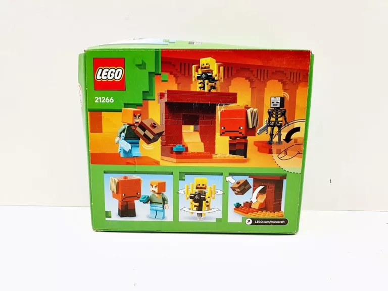 LEGO MINECRAFT 21266 BITWA NA MOŚCIE NETHERU