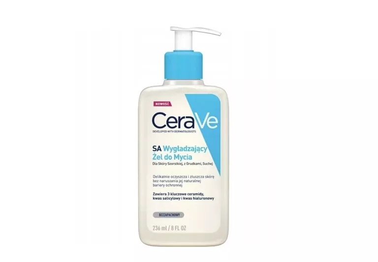 CERAVE SA ŻEL WYGŁADZAJĄCY DO MYCIA DLA SKÓRY SZORSTKIEJ, SUCHEJ 236ML