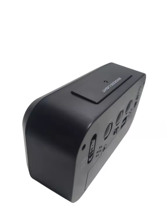 ZEGAR BUDZIK ZE WSKAŹNIKIEM TEMPERATURY I PODŚWIETLENIEM