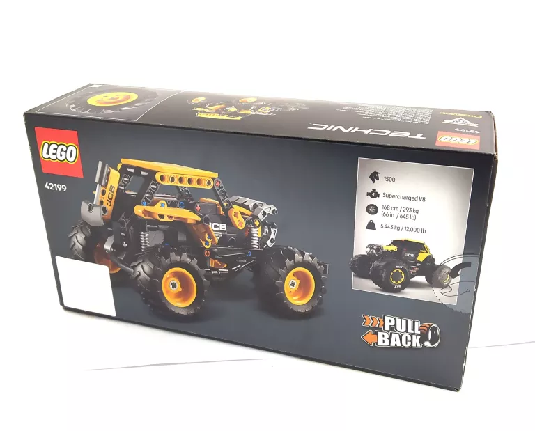 LEGO TECHNIC 42199 MONSTER JAM DIGATRON Z SILNIKIEM NAWIJAJĄCYM