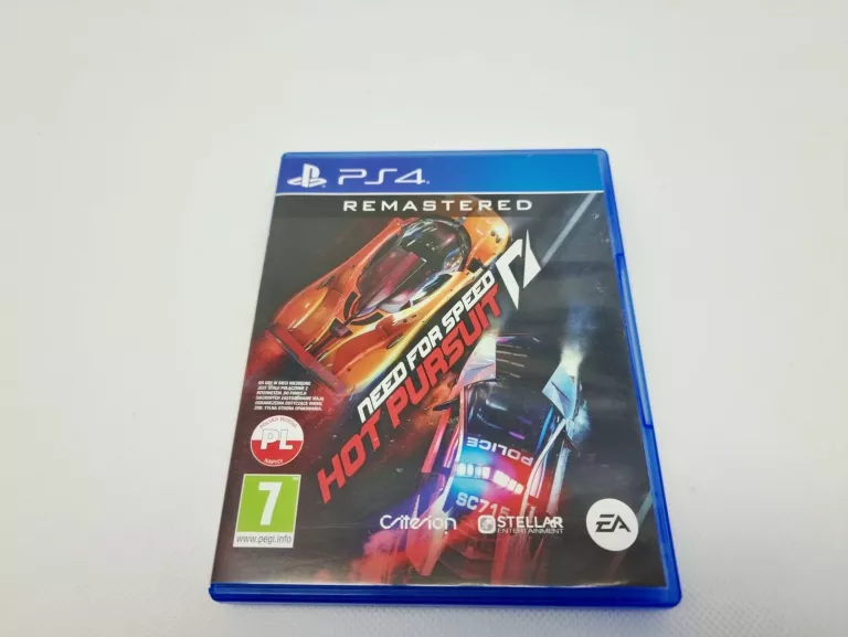 GRA PS4 NEED FOR SPEED HOT PURSUIT REMASTERED