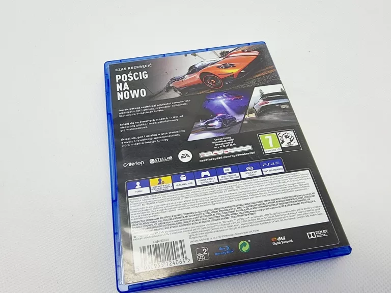 GRA PS4 NEED FOR SPEED HOT PURSUIT REMASTERED