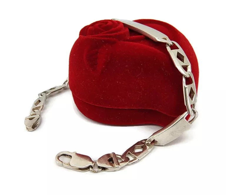 MASYWNA SREBRNA BRANSOLETKA P.925, 20,39G, 23CM