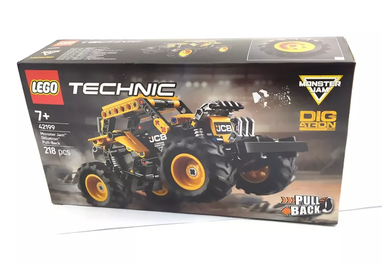 LEGO TECHNIC 42199 MONSTER JAM DIGATRON Z SILNIKIEM NAWIJAJĄCYM