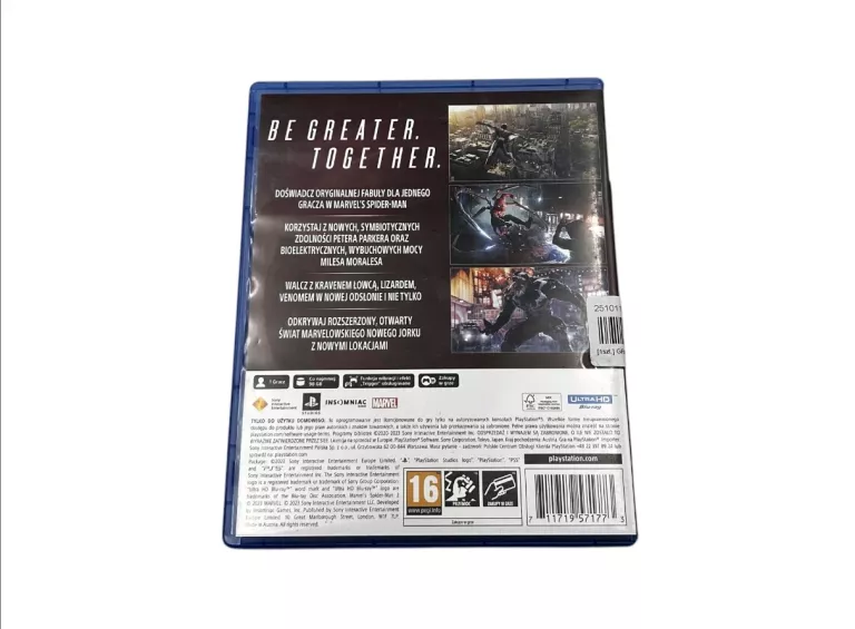 GRA NA PS5 SPIDER-MAN 2