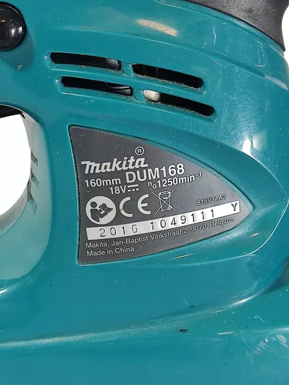 MAKITA NOŻYCE AKUMULATOROWE DO TRAWY I ŻYWOPŁOTU DUM168 +BATERIA
