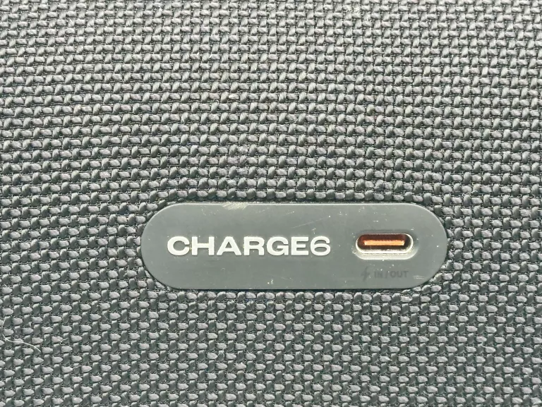 GŁOŚNIK BEZPRZEWODOWY JBL CHARGE 6 45W BLUETOOTH CZARNY