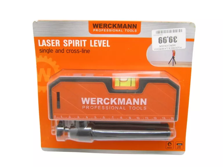 POZIOMICA LASEROWA MAGNETYCZNA ZE STATYWEM WERCKMANN