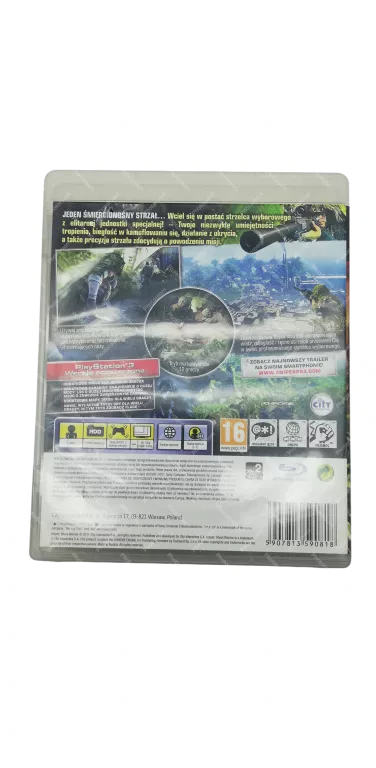 GRA NA PS3 SNIPER GHOST WARRIOR