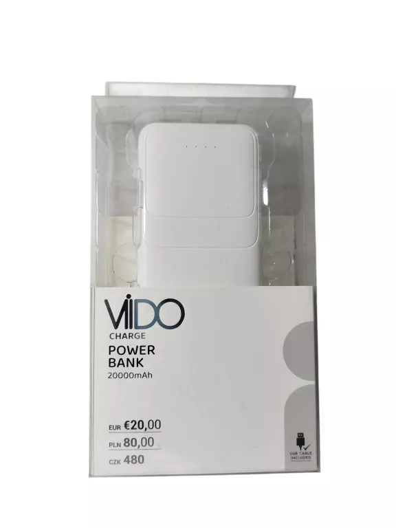 POWERBANK VIDO 20000MAH
