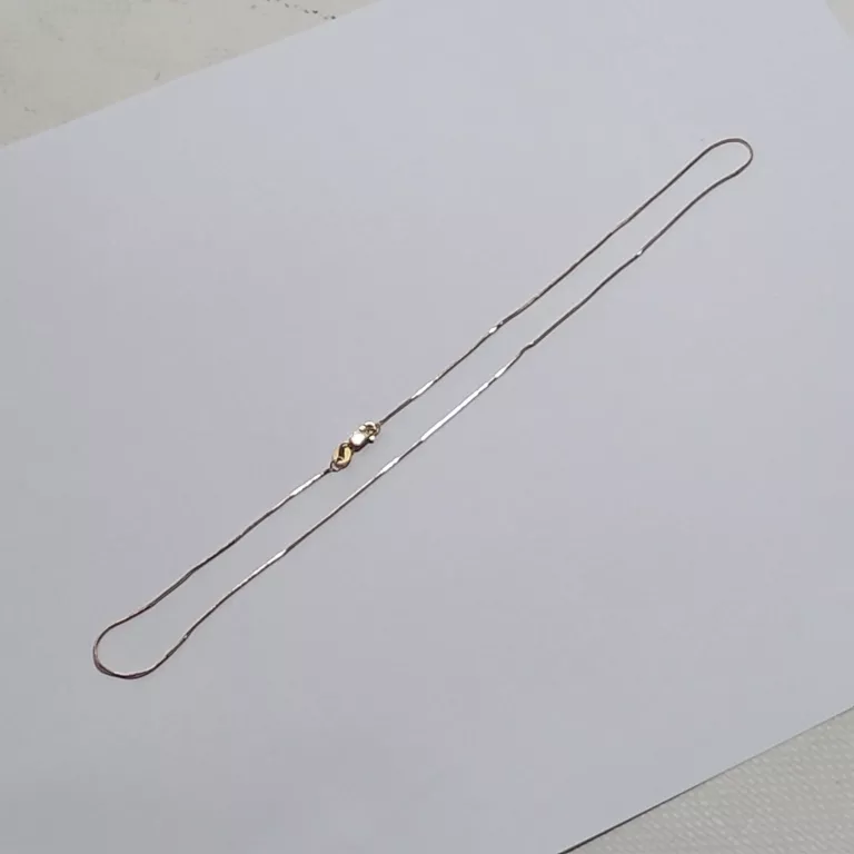 PIĘKNY ZŁOTY ŁANCUSZEK 1,91 585 40CM