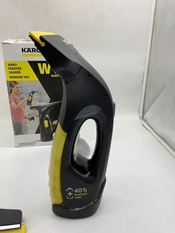 ODKURZACZ MYJKA DO SZYB KARCHER WV2 BLACK EDITION KPL
