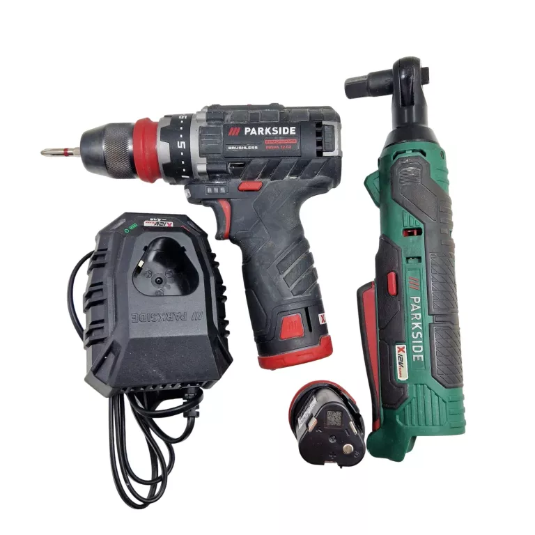 WKRĘTARKA PARKSIDE PERFORMANCE PBSPA 12 C3 GRZECHOTKA 12V PAR 12 B1 2X AKU