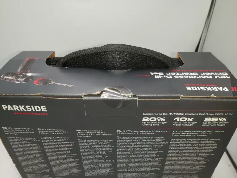 WKRĘTARKA PARKSIDE PBSPA 12 E4 WALIZKA ZESTAW