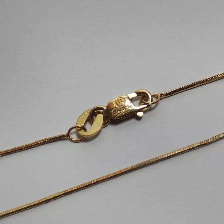 PIĘKNY ZŁOTY ŁANCUSZEK 1,91 585 40CM