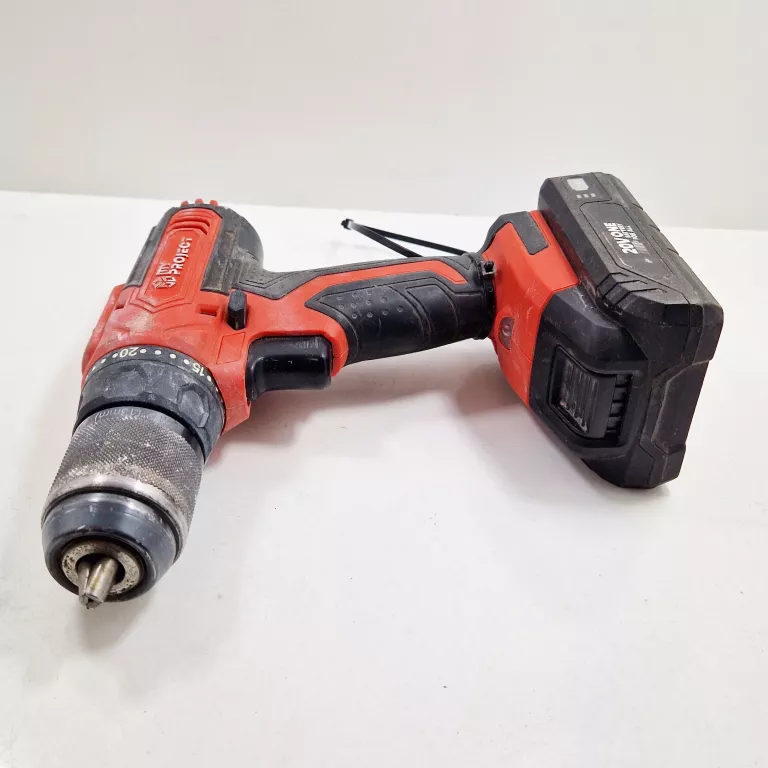 WKRĘTARKA MY PROJECT 20V 2X AKUMULATOR 2.0 AH 20V ONE BATTERY FOR ALL