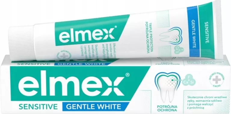 PASTA DO ZĘBÓW ELMEX SENSITIVE GENTLE WHITE 75ML