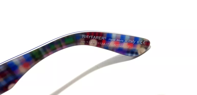 OKULARY RAY-BAN POLARYZACJA RB 2140 WAYFARER 50 22 3N + ETUI