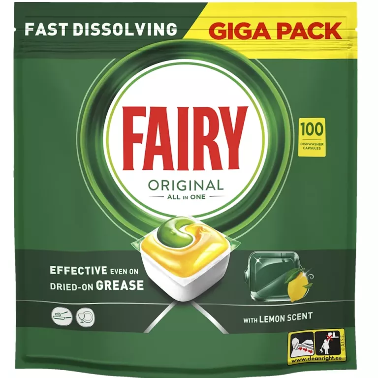 FAIRY ORIGINAL ALL-IN-1 TABLETKI ZMYWARKI 100SZT